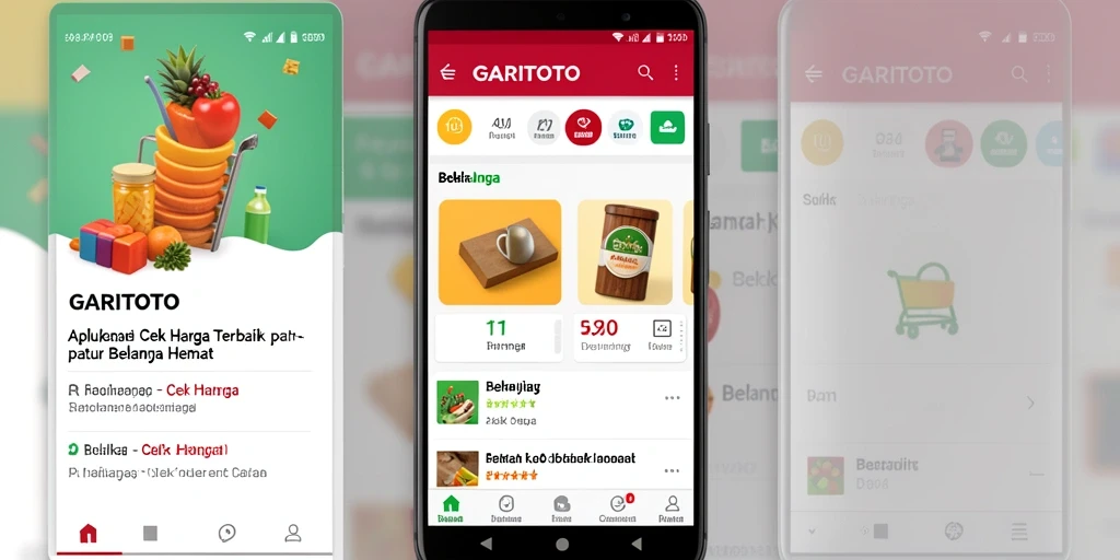 Tampilan antarmuka GARITOTO yang user-friendly dan fungsi cek harga.