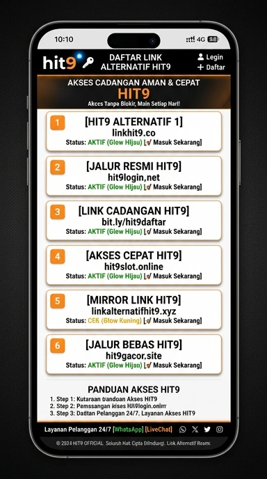 Tampilan link alternatif hit9